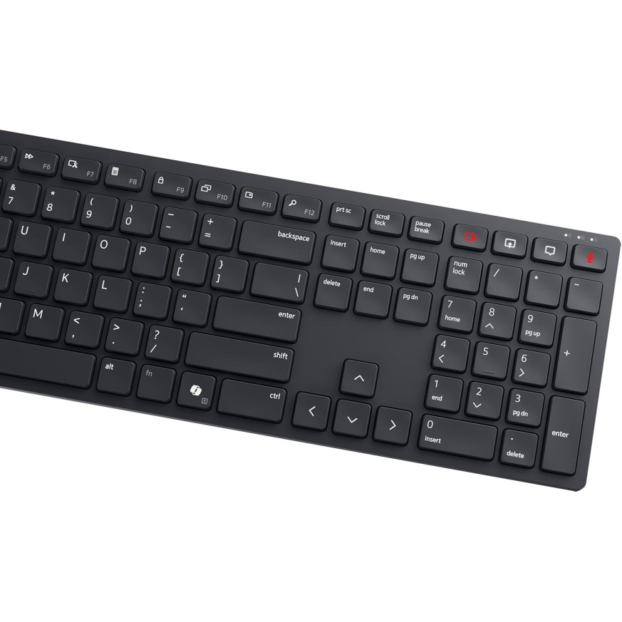 Dell KB525C-Black, Wired Collaboration Keyboard, Quiet Keys, Spill Resistant, Low-Profile Keys, Adjustable Tilt, Illuminated, USB Type C-Interfaces Port, Warranty 3 Years Dell KB525C-Black, Wired Collaboration Keyboard, Quiet Keys, Spill Resistant, Low-Profile Keys, Adjustable Tilt, Illuminated, USB Type C-Interfaces Port, Warranty 3 Years