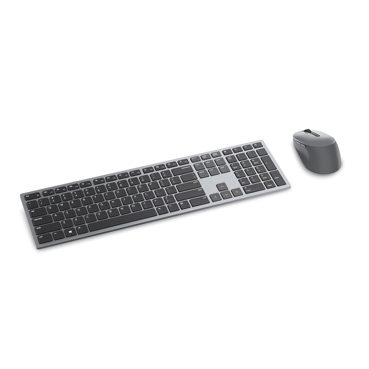 Dell KM7321W Multi-Device Wireless (RF/Bluetooth) Keyboard and Mouse Combo with Programmable Keys and Mouse Buttons, up to 36 Month Battery Life, 3Y Advance Exchange Warranty - Titan Grey Dell KM7321W Multi-Device Wireless (RF/Bluetooth) Keyboard and Mouse Combo with Programmable Keys and Mouse Buttons, up to 36 Month Battery Life, 3Y Advance Exchange Warranty - Titan Grey