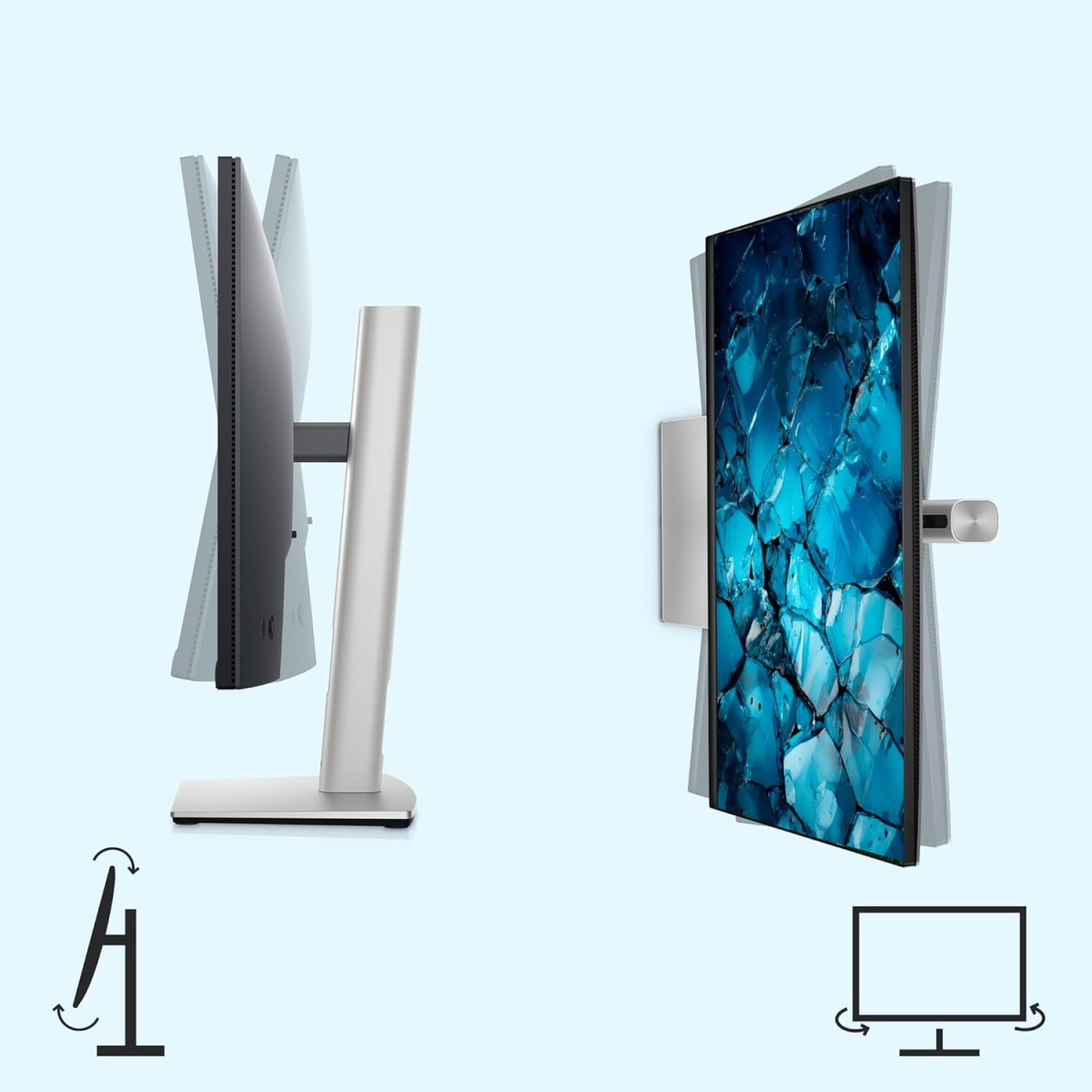 Dell-P2422H 24" (60.96 cm) FHD Monitor, IPS Panel, Low BlueLight Technology, 3-Sided Bezelless, Brightness 250 cd/m2, HDMI, VGA, DP & USB Ports, Pivot(Rotation), Swivel, Tilt & HAS, AMD FreeSync Dell-P2422H 24" (60.96 cm) FHD Monitor, IPS Panel, Low BlueLight Technology, 3-Sided Bezelless, Brightness 250 cd/m2, HDMI, VGA, DP & USB Ports, Pivot(Rotation), Swivel, Tilt & HAS, AMD FreeSync