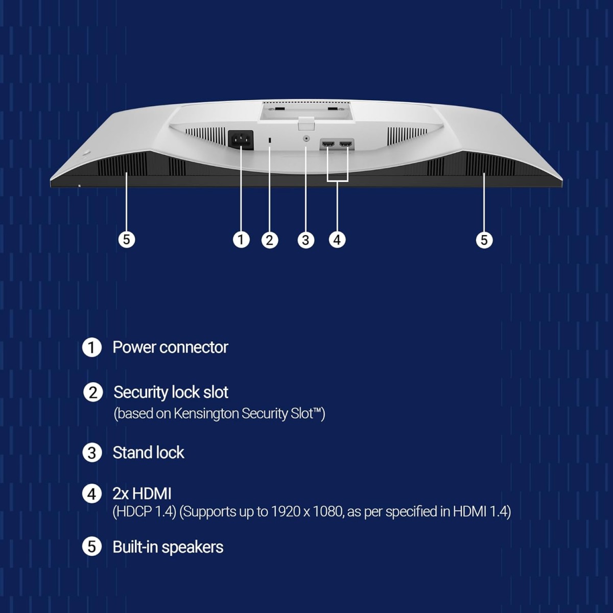 Dell S2725HSM 27"/68.58cm FHD Monitor, 144Hz Refresh Rate, IPS Panel, 1ms Response, Flicker-free, Contrast 1500:1, 2xHDMI, Built-in 6W Dual Speakers, Warranty 3 Years, TÜV Rheinland 4-Star Eye Comfort Dell S2725HSM 27"/68.58cm FHD Monitor, 144Hz Refresh Rate, IPS Panel, 1ms Response, Flicker-free, Contrast 1500:1, 2xHDMI, Built-in 6W Dual Speakers, Warranty 3 Years, TÜV Rheinland 4-Star Eye Comfort