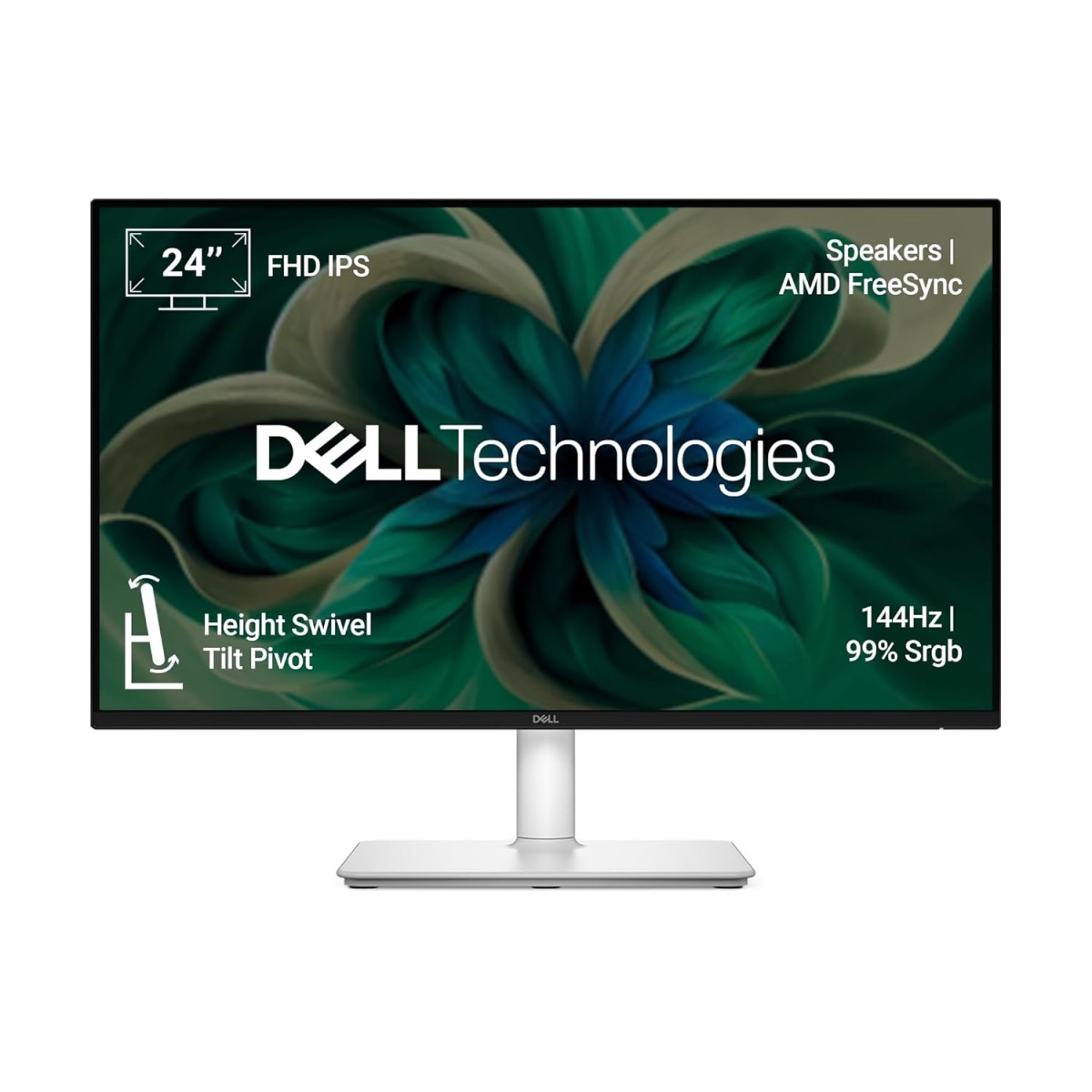 Dell S2725HSM 27"/68.58cm FHD Monitor, 144Hz Refresh Rate, IPS Panel, 1ms Response, Flicker-free, Contrast 1500:1, 2xHDMI, Built-in 6W Dual Speakers, Warranty 3 Years, TÜV Rheinland 4-Star Eye Comfort Dell S2725HSM 27"/68.58cm FHD Monitor, 144Hz Refresh Rate, IPS Panel, 1ms Response, Flicker-free, Contrast 1500:1, 2xHDMI, Built-in 6W Dual Speakers, Warranty 3 Years, TÜV Rheinland 4-Star Eye Comfort