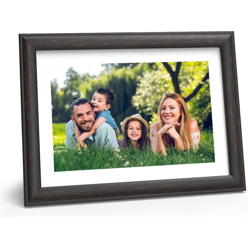 Digital Photo Frame 8 inch - Electronic Photo Frame with Slideshow HD IPS Display