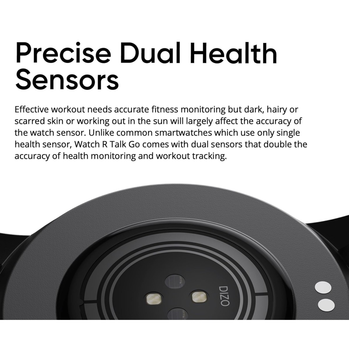 Dizo Watch R Talk Go, 1.39 inch, 550nits Display, 10 Day Battery (by realme TechLife) SILVER WHITE Dizo Watch R Talk Go, 1.39 inch, 550nits Display, 10 Day Battery (by realme TechLife) SILVER WHITE