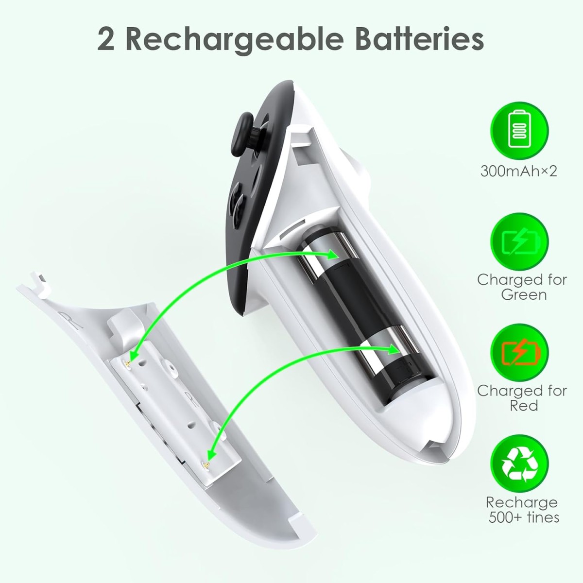 Dobe Charging Dock Station for Oculus Meta Quest 3 Headset and 2 Controllers,Fast VR Charging Station with LED Light [On/Off],VR Charger Display Stand (NO VR Headset Include)
