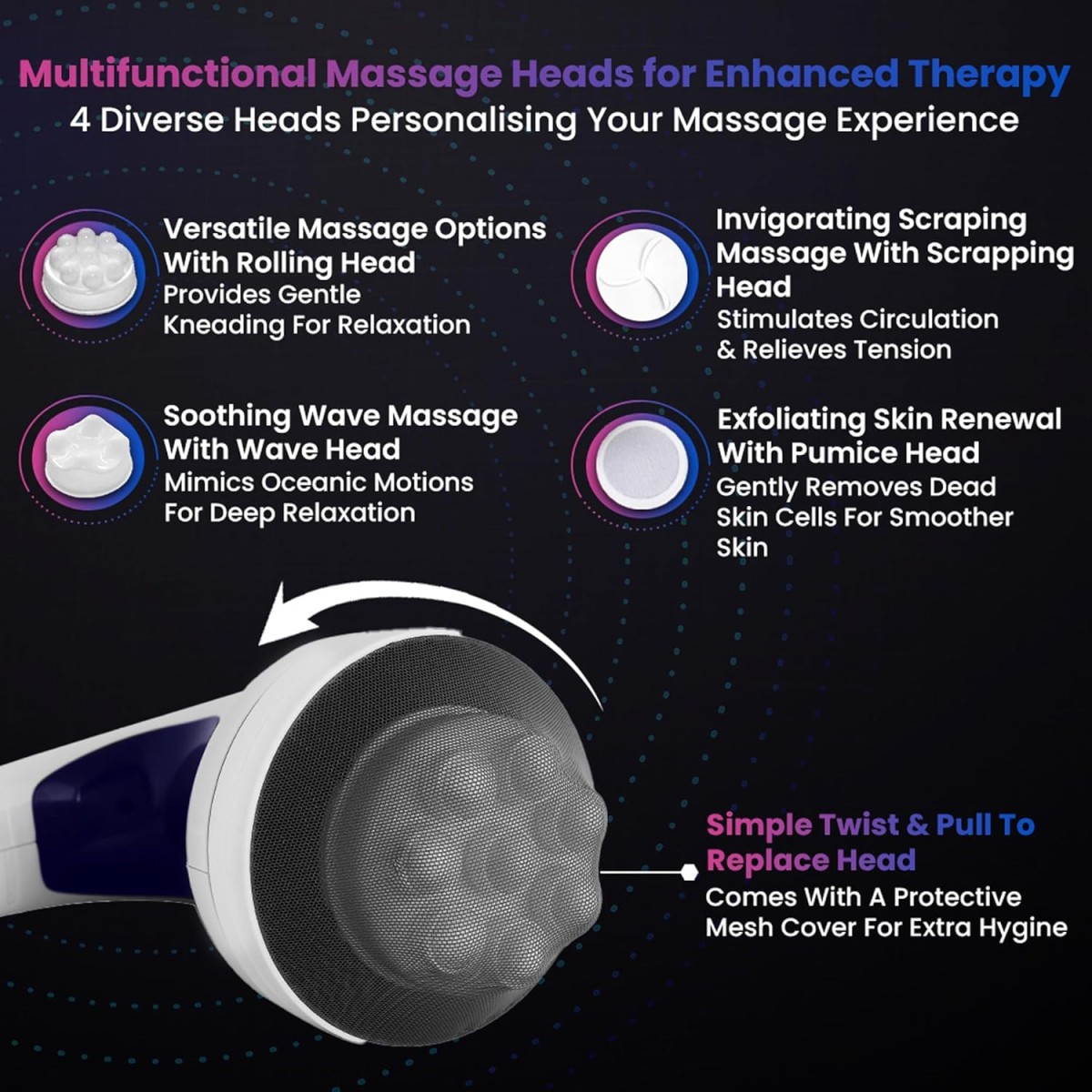 Dr Physio USA 1033 Electric Full Body Massager for Pain Relief of Back, Leg & Foot, White and Blue Dr Physio USA 1033 Electric Full Body Massager for Pain Relief of Back, Leg & Foot, White and Blue