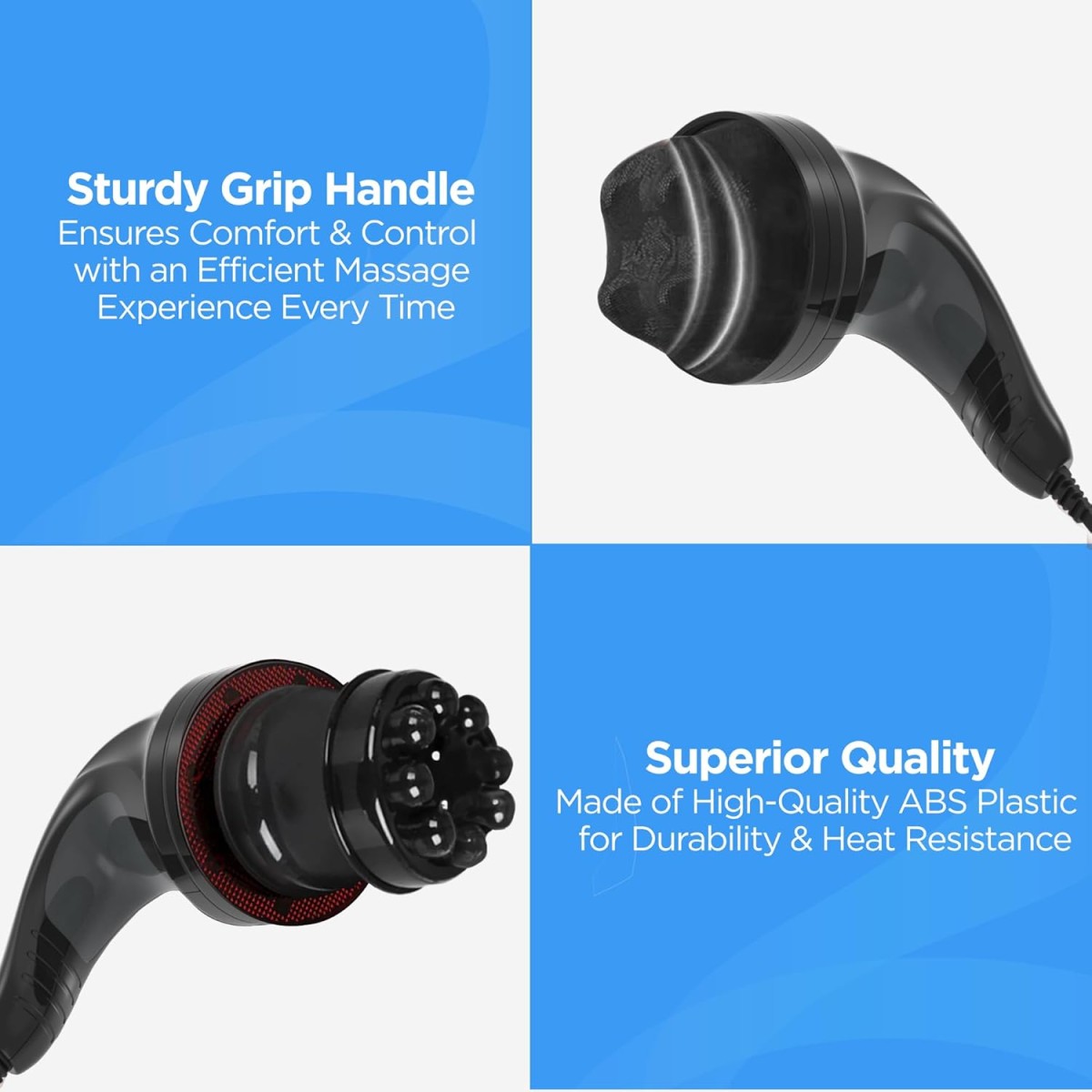 Dr Physio (USA) Electric Full Body Massager Machine for Pain Relief of Back, Leg and Foot- 1021