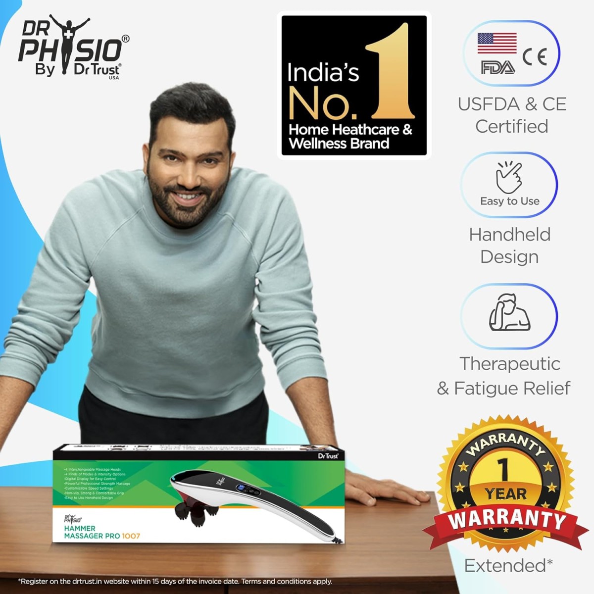 Dr Physio (USA) Electric Powerful Body Massagers With Vibration For Pain Relief Dr Physio (USA) Electric Powerful Body Massagers With Vibration For Pain Relief