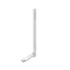 Dual Band Wi-Fi Adapter | 650Mbps Speed | Dual-Band Wi-Fi Adapter (2.4G+5G) | 6dBi High-gain Antenna | Plug & Play | WiFi Dongle