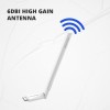 Dual Band Wi-Fi Adapter | 650Mbps Speed | Dual-Band Wi-Fi Adapter (2.4G+5G) | 6dBi High-gain Antenna | Plug & Play | WiFi Dongle