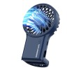 Dubstep Flo-F1 Mini Handheld USB Rechargeable Desk Cooling Fan with 3x Speed Mode,Foldable Hook & Stand,8000 RPM,3 Speed,Powerful Mini Fan for Travel,Office,Kitchen,Lightweight & Quiet (Blue) 7 Cm Dubstep Flo-F1 Mini Handheld USB Rechargeable Desk Cooling Fan with 3x Speed Mode,Foldable Hook & Stand,8000 RPM,3 Speed,Powerful Mini Fan for Travel,Office,Kitchen,Lightweight & Quiet (Blue) 7 Cm