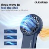 Dubstep Flo-F1 Mini Handheld USB Rechargeable Desk Cooling Fan with 3x Speed Mode,Foldable Hook & Stand,8000 RPM,3 Speed,Powerful Mini Fan for Travel,Office,Kitchen,Lightweight & Quiet (Blue) 7 Cm Dubstep Flo-F1 Mini Handheld USB Rechargeable Desk Cooling Fan with 3x Speed Mode,Foldable Hook & Stand,8000 RPM,3 Speed,Powerful Mini Fan for Travel,Office,Kitchen,Lightweight & Quiet (Blue) 7 Cm