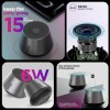 Dubstep Pop 610 Wireless Speaker, 15 Hrs Playtime, 52mm Dynamic Drivers, TWS Pairing, 6W Output Bluetooth Speakers (Grey) Dubstep Pop 610 Wireless Speaker, 15 Hrs Playtime, 52mm Dynamic Drivers, TWS Pairing, 6W Output Bluetooth Speakers (Grey)