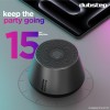 Dubstep Pop 610 Wireless Speaker, 15 Hrs Playtime, 52mm Dynamic Drivers, TWS Pairing, 6W Output Bluetooth Speakers (Grey) Dubstep Pop 610 Wireless Speaker, 15 Hrs Playtime, 52mm Dynamic Drivers, TWS Pairing, 6W Output Bluetooth Speakers (Grey)