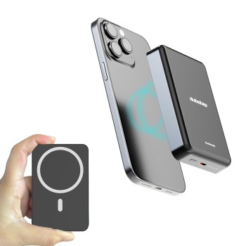 Dubstep Powerblitz X1 10,000 mAh 20W 12W Fast Charging Wired & Wireless Charging Compact Pocket Size Power Bank with Type-C to Type-C Cable (Black) Dubstep Powerblitz X1 10,000 mAh 20W 12W Fast Charging Wired & Wireless Charging Compact Pocket Size Power Bank with Type-C to Type-C Cable (Black)