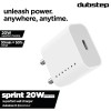 Dubstep Sprint 20W USB-C Charger with PD PPS 3.0 for Android,iPhone 14/14 Plus/ 14 Pro/ 14 Pro Max, iPhone 13/13 Pro/13 Pro Max/13 Mini, 12/12 Mini/ 12 Pro Max, (Adaptor Only, White) Dubstep Sprint 20W USB-C Charger with PD PPS 3.0 for Android,iPhone 14/14 Plus/ 14 Pro/ 14 Pro Max, iPhone 13/13 Pro/13 Pro Max/13 Mini, 12/12 Mini/ 12 Pro Max, (Adaptor Only, White)