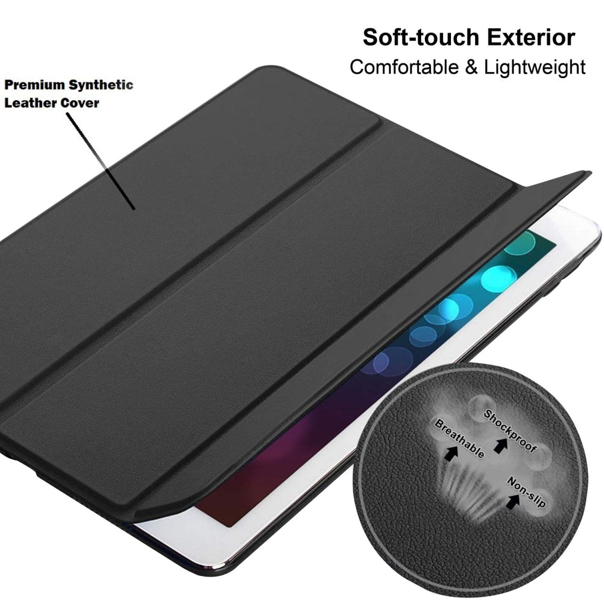 DuraSafe Cases For iPad 10.2 inch 9 8 7 Gen Case A2602 MK2K3HN/A MK2L3HN/A A2604 MK2N3HN/A MK2P3HN/A A2603 A2605 MK6A3HN/A MK693HN/A A2270 MYLC2HN/A MYL92HN/A A2428 A2429 A2430 A2197 MW762HN/A - Black DuraSafe Cases For iPad 10.2 inch 9 8 7 Gen Case A2602 MK2K3HN/A MK2L3HN/A A2604 MK2N3HN/A MK2P3HN/A A2603 A2605 MK6A3HN/A MK693HN/A A2270 MYLC2HN/A MYL92HN/A A2428 A2429 A2430 A2197 MW762HN/A - Black