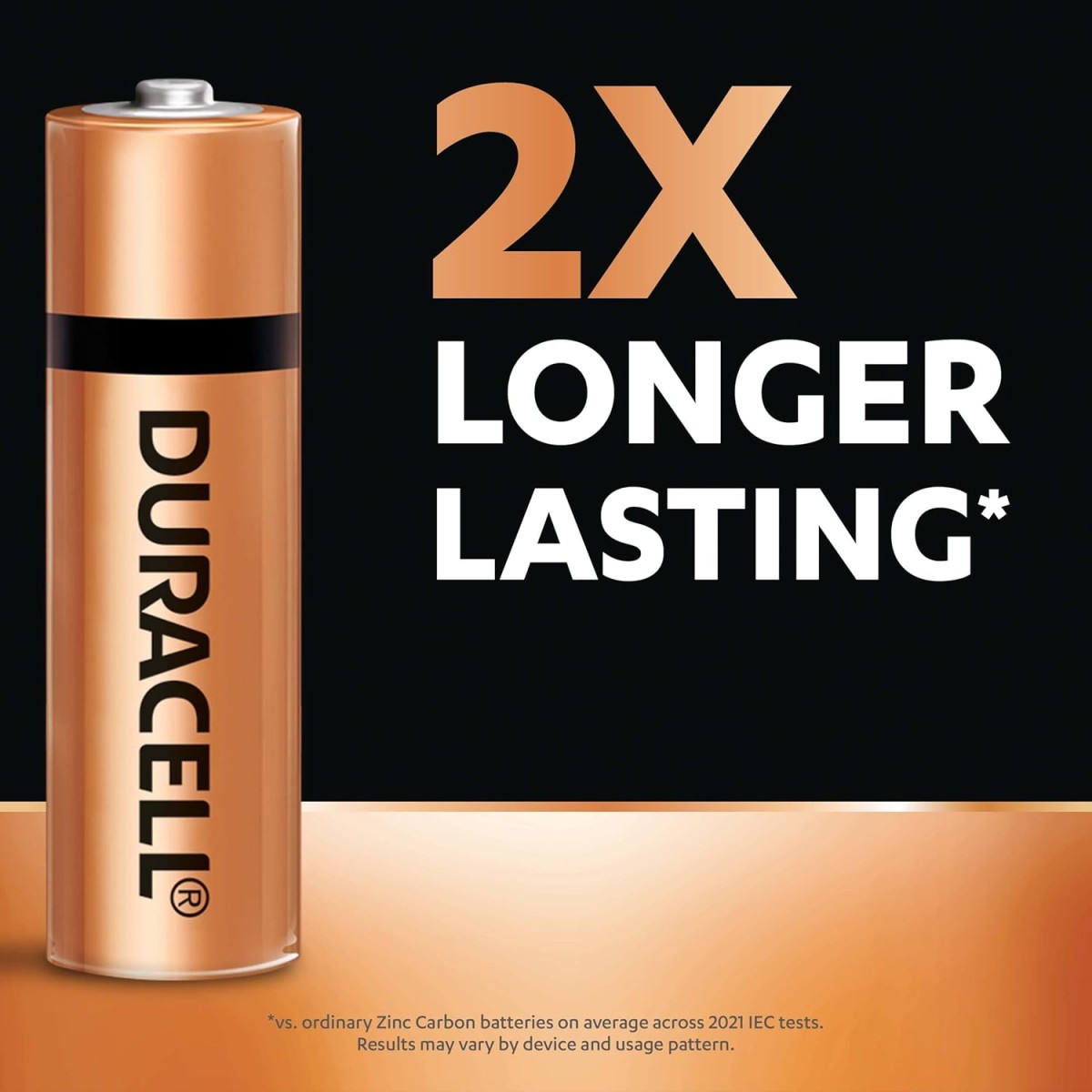 Duracell Alkaline AA Battery, Pack of 20, Everyday Devices, Clock, Toy, Remote