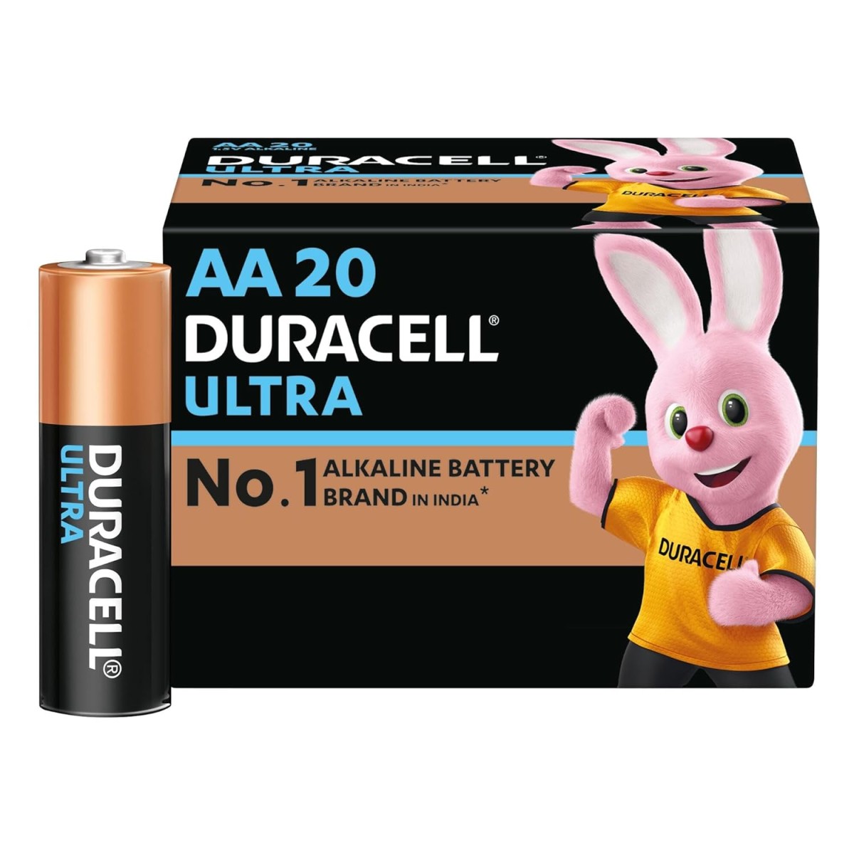 Duracell Ultra AA Battery, Pack of 20, High-Drain Devices, Digital Camera, Toy, Electric Toothbrush Duracell Ultra AA Battery, Pack of 20, High-Drain Devices, Digital Camera, Toy, Electric Toothbrush