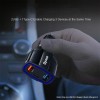 Dyazo 3 Port 36 W Fast USB Car Charger Qc Charging Compatible for Qualcomm 3.0 iPhone Mi & All Mobile Phone