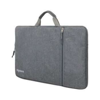 Dyazo Slim 15" to 15.6 Inch Laptop Sleeve, Laptop Cover Case with Handle & Accessories Pocket Universal Compatible for Dell, HP, Lenovo, Asus and All Other Notebook etc. (Grey)