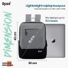 Dyazo Slim 15.6 inch water resistant Laptop Backpack Business Notebook computer bag suitable for office College School Men & Women