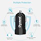 Dyazo Wx003 10 W, 7.5 W, 5 W Single Port Wireless Charging Pad  for all device USB Cable - Black