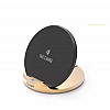 Dyazo Wx003 10 W, 7.5 W, 5 W Single Port Wireless Charging Pad  for all device USB Cable - Black