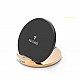 Dyazo Wx003 10 W, 7.5 W, 5 W Single Port Wireless Charging Pad  for all device USB Cable - Black