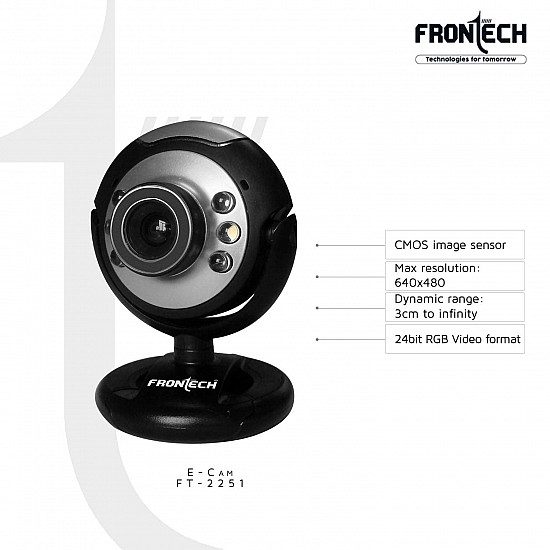 frontech E Camera FT 2251 480p CMOS Photo Sensor