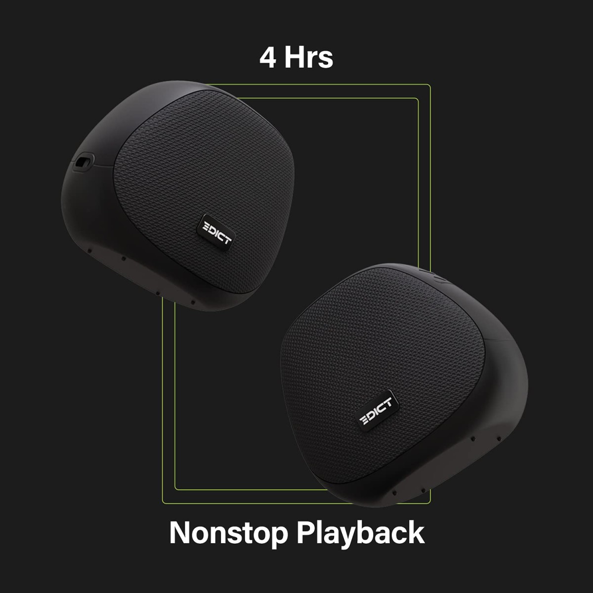 Boat Boomers ESP01 5 Watt Truly Wireless Bluetooth Portable Speaker Black