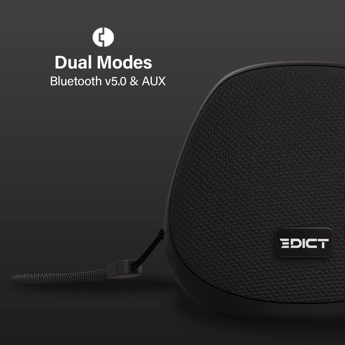 Boat Boomers ESP01 5 Watt Truly Wireless Bluetooth Portable Speaker Black