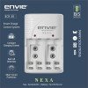 ENVIE® (NEXAECR30) NEXA ECR 30 Smart Charge Control Charger System for AA/AAA/9V Rechargeable Batteries (Ni-CD/Ni-MH) ENVIE® (NEXAECR30) NEXA ECR 30 Smart Charge Control Charger System for AA/AAA/9V Rechargeable Batteries (Ni-CD/Ni-MH)