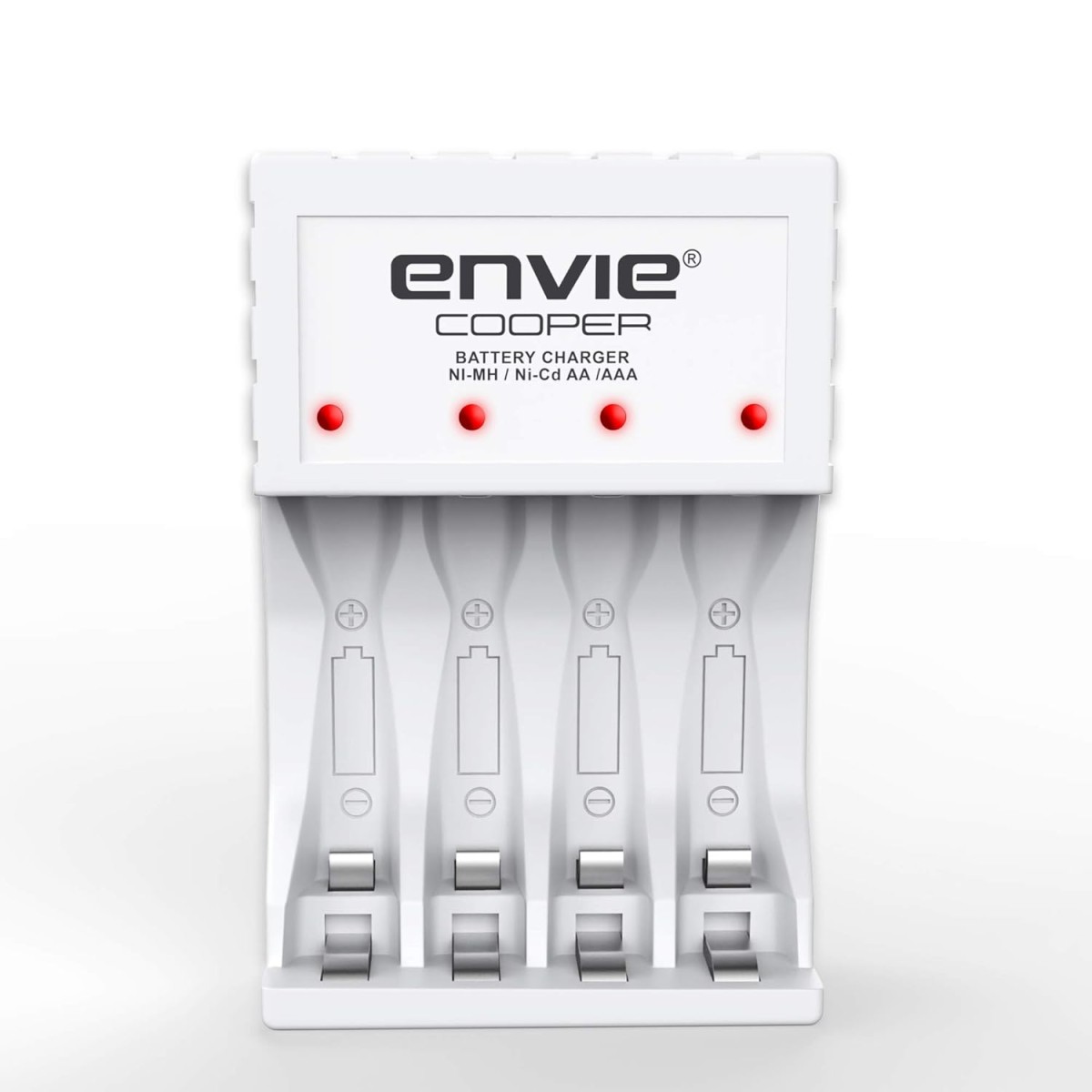 ENVIE® (NEXAECR30) NEXA ECR 30 Smart Charge Control Charger System for AA/AAA/9V Rechargeable Batteries (Ni-CD/Ni-MH)