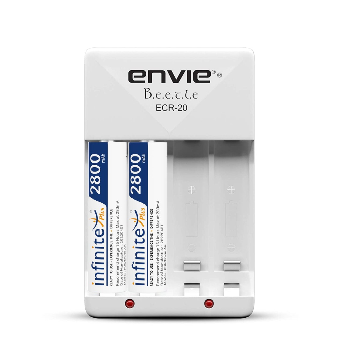 ENVIE® (NEXAECR30) NEXA ECR 30 Smart Charge Control Charger System for AA/AAA/9V Rechargeable Batteries (Ni-CD/Ni-MH)