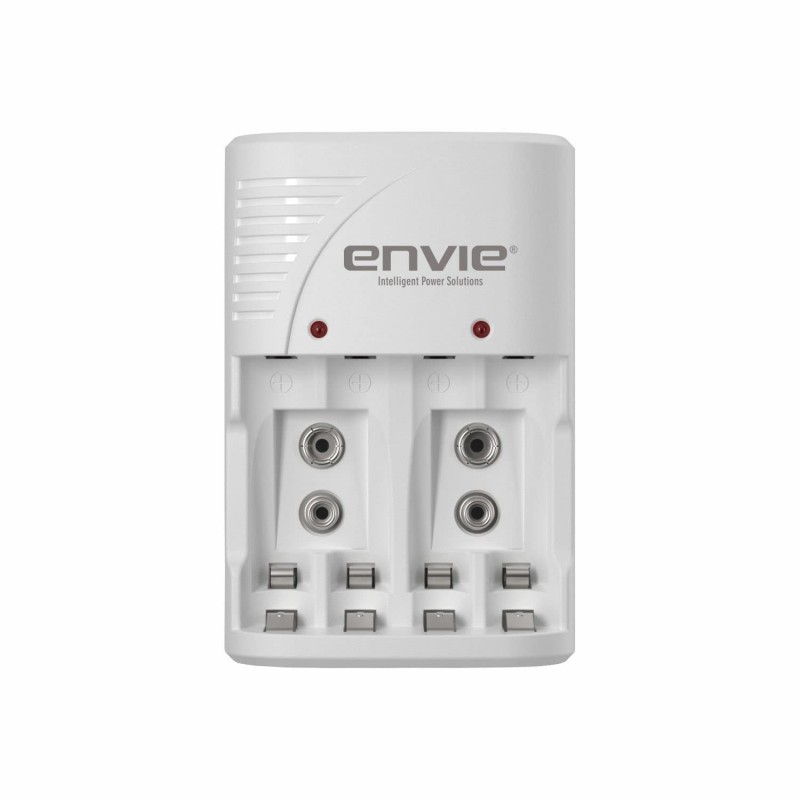 ENVIE® (NEXAECR30) NEXA ECR 30 Smart Charge Control Charger System for AA/AAA/9V Rechargeable Batteries (Ni-CD/Ni-MH) ENVIE® (NEXAECR30) NEXA ECR 30 Smart Charge Control Charger System for AA/AAA/9V Rechargeable Batteries (Ni-CD/Ni-MH)