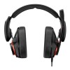 EPOS GSP 600 Wired Over Ear Headphones with Mic (Black, Red)