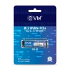 EVM 256GB NVMe Gen 3x4 Internal SSD (2280) – Upto 2000MB/s Read & 1500MB/s Write | PCIe 3.0 M.2 Solid State Drive for Gaming, Laptops & Desktops | Shock Resistant & 5-Year Warranty (EVMNV/256GB)