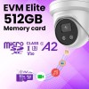 EVM Elite 512GB MicroSDXC Class 10 U3 V30 Memory Card - 100 MB/s Read Speed - CCTV Camera, Drone, Mobile- 5 Years Warranty EVM Elite 512GB MicroSDXC Class 10 U3 V30 Memory Card - 100 MB/s Read Speed - CCTV Camera, Drone, Mobile- 5 Years Warranty