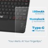 EVM EnAir Wireless Rechargeable Keyboard | Bluetooth 5.0 | Ultra-Slim & Lightweight | 78 Keys Universal Compatibility | Type-C Charging-1 Year Warranty(WLK-009) EVM EnAir Wireless Rechargeable Keyboard | Bluetooth 5.0 | Ultra-Slim & Lightweight | 78 Keys Universal Compatibility | Type-C Charging-1 Year Warranty(WLK-009)