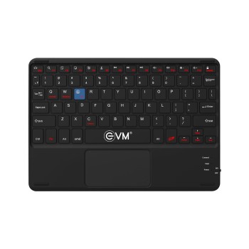 EVM EnAir Wireless Rechargeable Keyboard | Bluetooth 5.0 | Ultra-Slim & Lightweight | 78 Keys Universal Compatibility | Type-C Charging-1 Year Warranty(WLK-009) EVM EnAir Wireless Rechargeable Keyboard | Bluetooth 5.0 | Ultra-Slim & Lightweight | 78 Keys Universal Compatibility | Type-C Charging-1 Year Warranty(WLK-009)