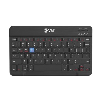 EVM EnEdge 9.7" Wireless Bluetooth Keyboard – Rechargeable, Ultra-Slim & Lightweight, Type-C Charging (WLKM-B)