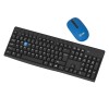 EVM EnKey Wireless Keyboard & Mouse Combo - USB Plug and Play, 104 Keys, 1200 DPI - 1 Year Warranty (WLKM & 3W042)