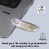 EVM EnStore+ 64GB Metal USB 3.2 Pendrive - High Speed up to 100MB/s Read & 30MB/s Write Speeds - Durable Metal Casing - Ideal for Fast Data Transfer & Storage Solution - - (EVMPD3.2/64GB) EVM EnStore+ 64GB Metal USB 3.2 Pendrive - High Speed up to 100MB/s Read & 30MB/s Write Speeds - Durable Metal Casing - Ideal for Fast Data Transfer & Storage Solution - - (EVMPD3.2/64GB)