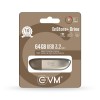 EVM EnStore+ 64GB Metal USB 3.2 Pendrive - High Speed up to 100MB/s Read & 30MB/s Write Speeds - Durable Metal Casing - Ideal for Fast Data Transfer & Storage Solution - - (EVMPD3.2/64GB) EVM EnStore+ 64GB Metal USB 3.2 Pendrive - High Speed up to 100MB/s Read & 30MB/s Write Speeds - Durable Metal Casing - Ideal for Fast Data Transfer & Storage Solution - - (EVMPD3.2/64GB)