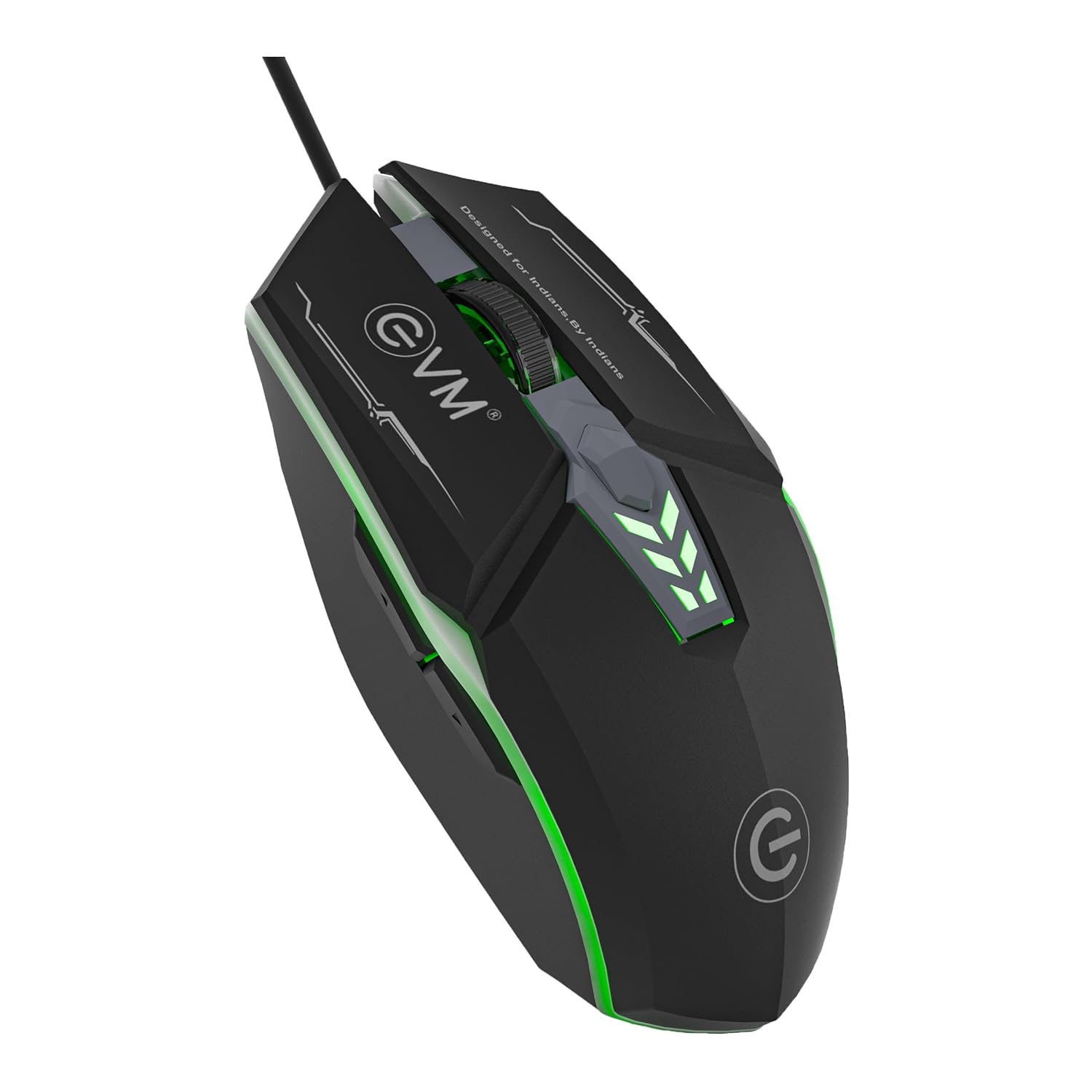 EVM RGB Wired Gaming Mouse - 6D Design - Adjustable DPI (1200-3600