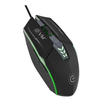 EVM RGB Wired Gaming Mouse - 6D Design - Adjustable DPI (1200-3600) - RGB Lighting - Comfortable Hand Grip - USB Input - 1 Year Warranty (EVM-M06063) EVM RGB Wired Gaming Mouse - 6D Design - Adjustable DPI (1200-3600) - RGB Lighting - Comfortable Hand Grip - USB Input - 1 Year Warranty (EVM-M06063)