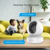 EZVIZ 1080p Security Camera Indoor WiFi 2Mp Smart Tracking | Smart Night Vision| 2-Way Audio| Compatible with Alexa(Ty1,White)
