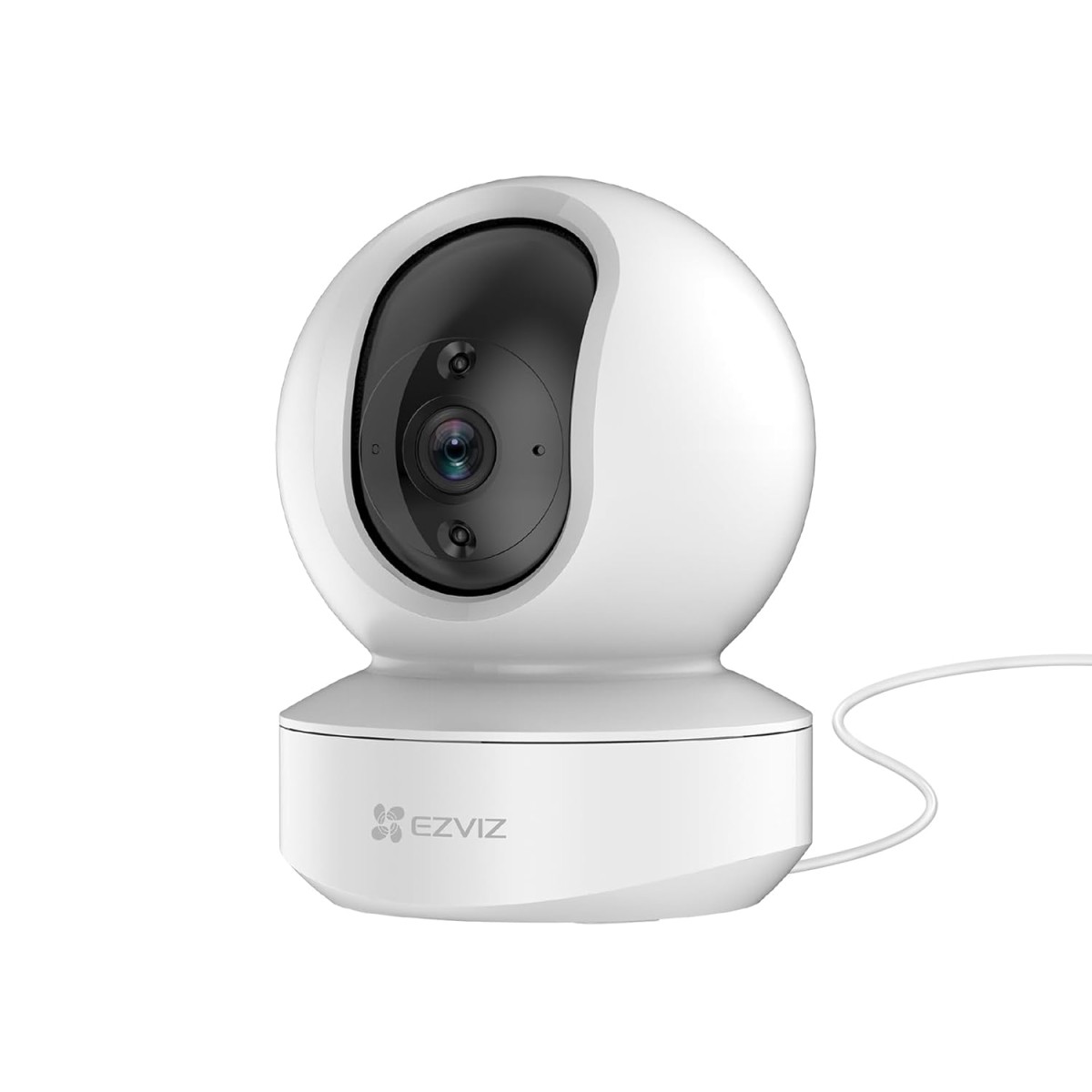 EZVIZ 1080p Security Camera Indoor WiFi 2Mp Smart Tracking | Smart Night Vision| 2-Way Audio| Compatible with Alexa(Ty1,White)