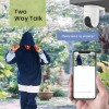 EZVIZ H8C 2304 * 1296 (3MP) 1296p 4G Wireless Camera, 2K Resolution, Ai Powered Human Detection, Color in Night, Two Way Talk, Weatherproof Design, All Sim Support