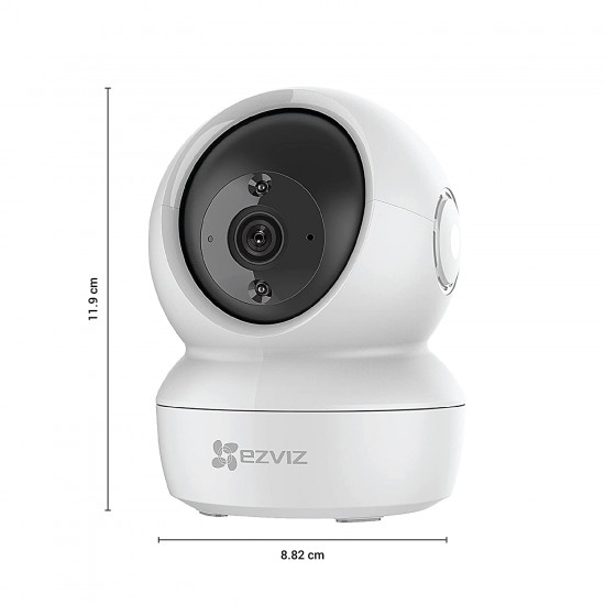 EZVIZ by Hikvision Made in India WiFi Indoor Home Security/Baby Monitor Camera 2 Way Talk 360° Pan/Tilt 